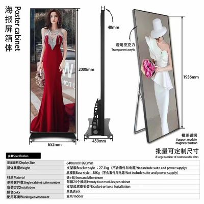 P2.5 960*1920 LED Panel Screen Indoor 3840hz Alumínio de fundição a óleo