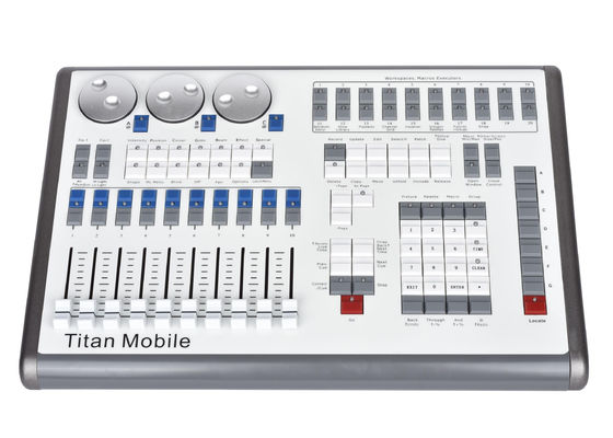 Iluminação DMX Console 2 canais Comando Ala Com Função MIDI Time Code