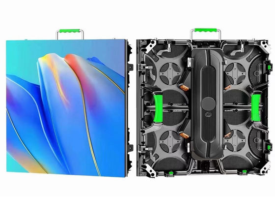 1920 Hz Lâmpadas LED de aluguer ao ar livre P5 250x250mm Entrada de energia 240V