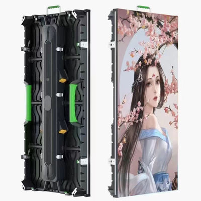 P2.604 500*1000 Ecrã LED de aluguer interior 1920hz Manutenção magnética