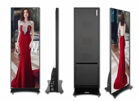 3840hz Smart LED Poster Display Screen P2.5 960*1920 Painel LED de alumínio para interiores