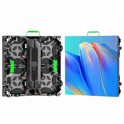 P2.976 500*500 Bloqueio Curvo Interior Locação Esquema LED 1920hz Alumínio Hard Link Instalação magnética