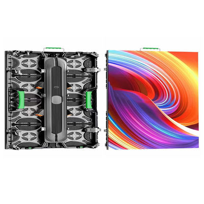 P2.976 500*500 Cabinet LED Screen LED Display Indoor Panel 90 Degrees IP56 Rental Screen 3840hz 800nit