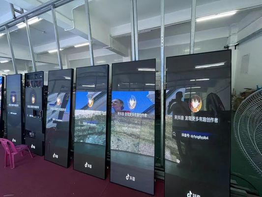 Lâmpadas LED de cartaz de alumínio, ferro e aço 960*1920 Lâmpadas LED P2.5 Indoor 3840hz IP56