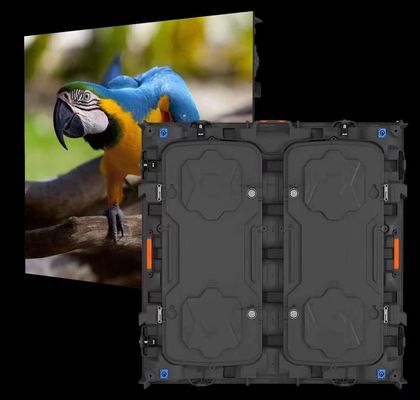 960*960 Armário de alumínio P4 Ecrãs LED exteriores 3840Hz Display LED à prova d'água