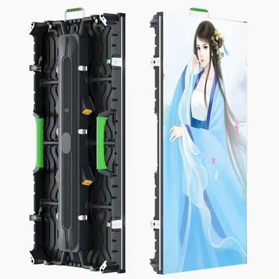 P3.91 Alumínio LED Outdoor Display Screen Stage Rental 3840hz Manutenção frontal magnética