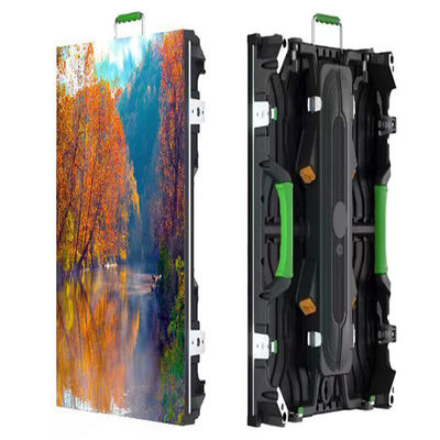 P3.91 Alumínio LED Outdoor Display Screen Stage Rental 3840hz Manutenção frontal magnética