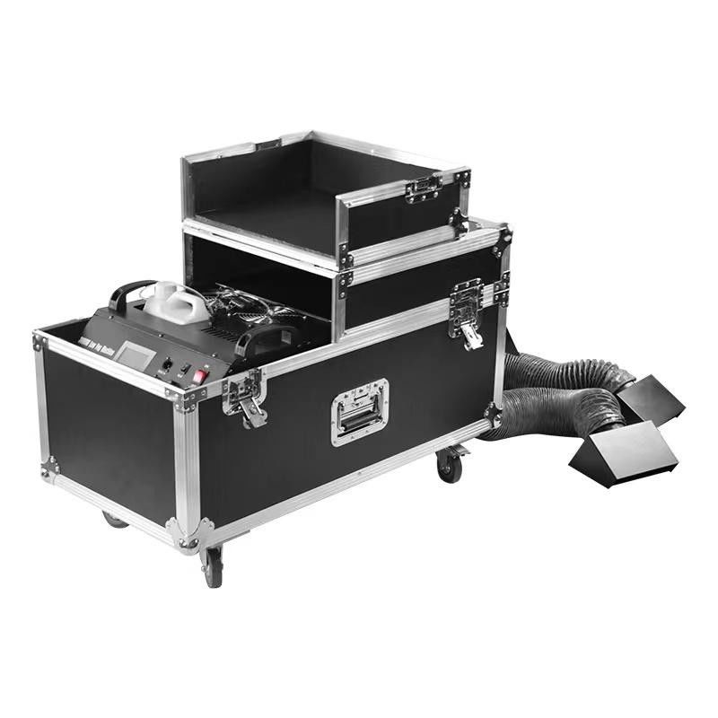 DMX512 Máquina de Neblina de Palco Controle remoto 3000w 2 Tubos Máquina de Neblina no palco