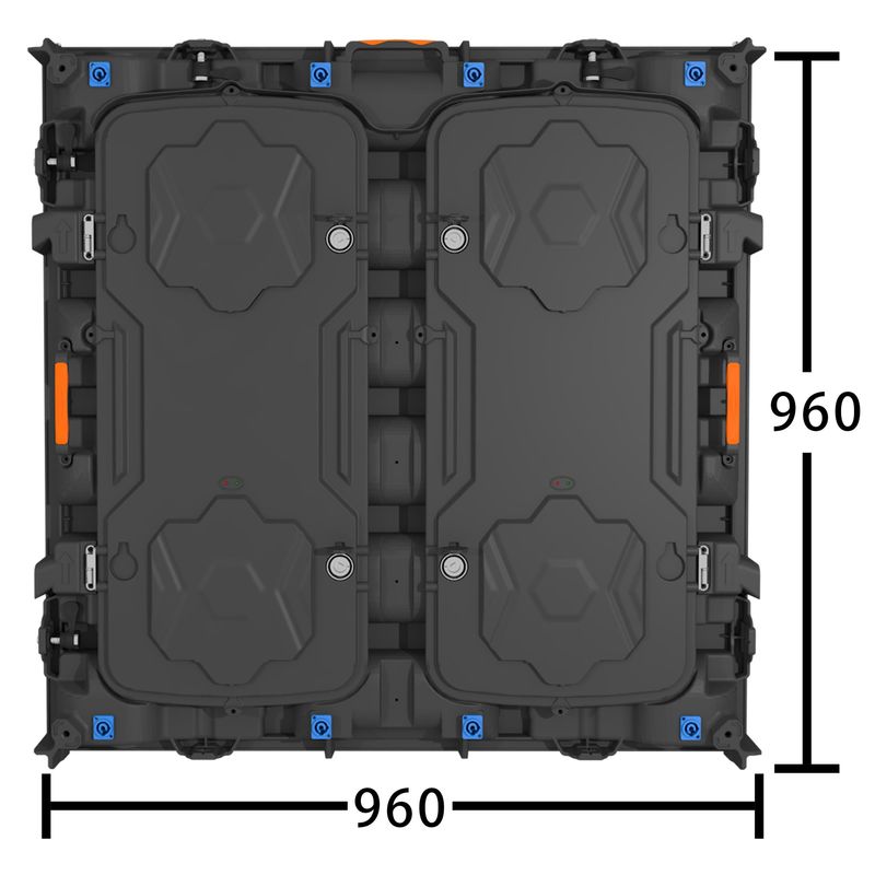 P5 Ecrã LED exterior Entrada de energia 110V 220V 240V 960x960mm 3840Hz